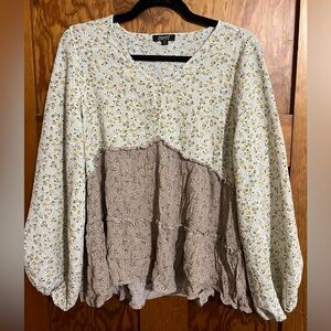 Never Worn Floral Blouse